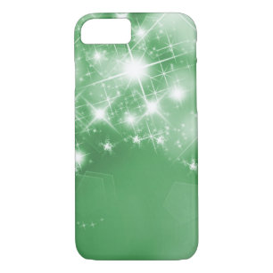 Elegant Green Sparkle Faux Foil iPhone 8/7 Case