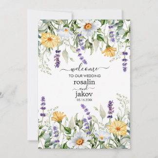 Elegant Greenery Botanical wedding Invitation