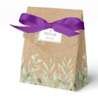 Elegant Greenery Rustic Kraft Wedding