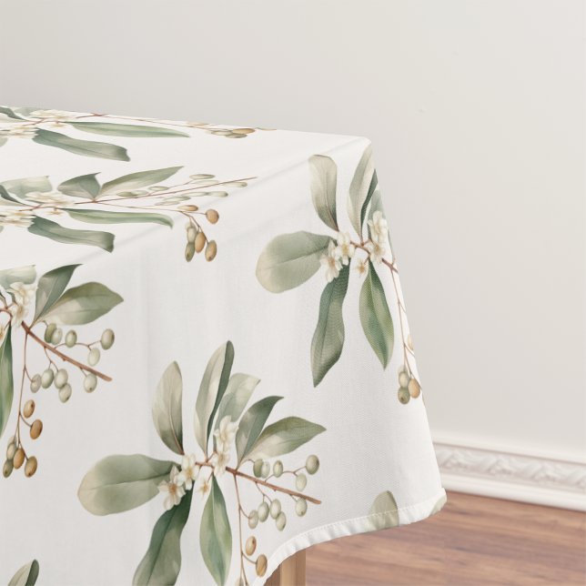 Elegant Greenery Tablecloth (Elegant Greenery Tablecloth
)