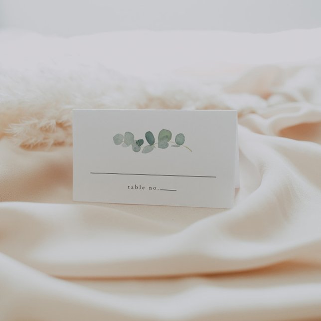 Elegant Greenery Wedding Place Cards (Creator Uploaded)