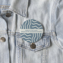Elegant Grey Brain Injury Awareness Month