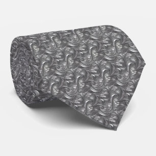 Elegant Grey Men's Tie