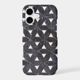 elegant Grey Mosaic flower of life Tile pattern