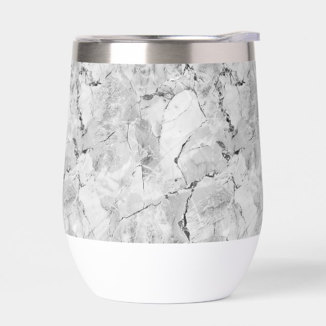 Elegant Grey Stone Mosaic Cascade Marble Texture C (Left)