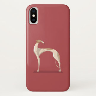 Elegant greyhound phone case