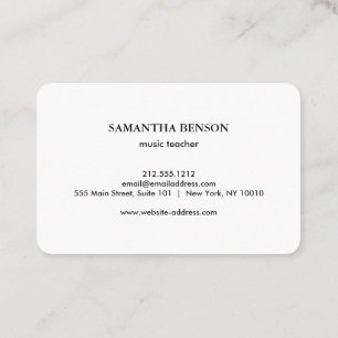Elegant Guitar Lake Shadow Landscape Music Love Business Card