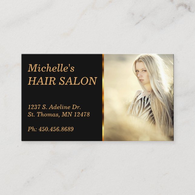 Elegant Hair Salon Appointment (Front)