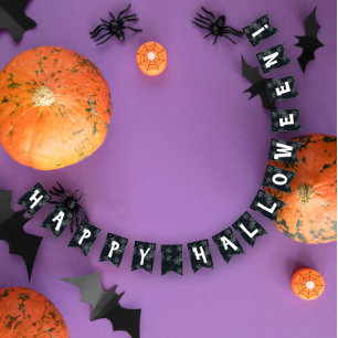 Elegant Halloween Bunting