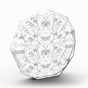 Elegant Hand-Drawn Botanical Display Photo Block