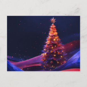 Elegant Handcrafted Christmas card 