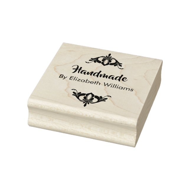 Elegant Handmade Rubber Stamp (Stamp)