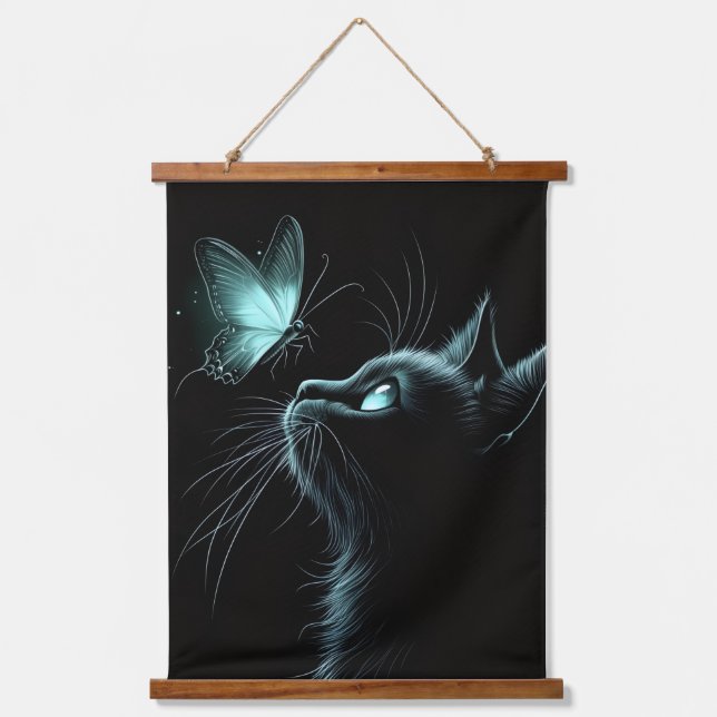 elegant Hanging Tapestry modern chic abstract (Front)