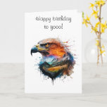 Elegant happy birthday card for son eagle<br><div class="desc">Elegant happy birthday card for son eagle A wonderful image of an eagle with mountains and trees in the background, featured in a birthday greeting card for a son. The inside card reads, "Today and always, may your dreams carry you far. Happy Birthday, son!" A wonderful card to give on...</div>