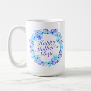Elegant Happy Mother's Day Floral   Classic Mug