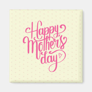 Elegant Happy Mother's Day   Magnet