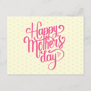 Elegant Happy Mother's Day   Postcard