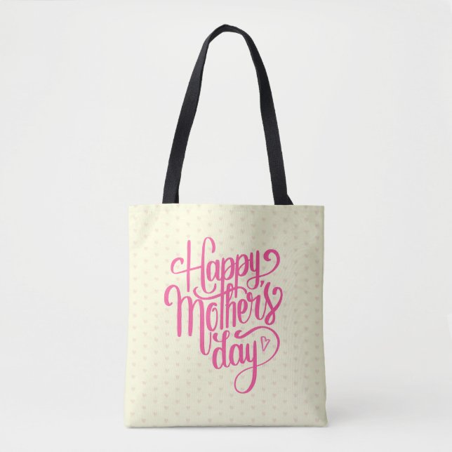 Elegant Happy Mother's Day | Tote Bag (Front)