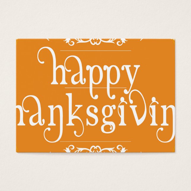 elegant happy thanksgiving (Front)