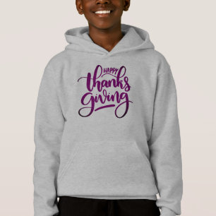 Elegant Happy Thanksgiving Typography