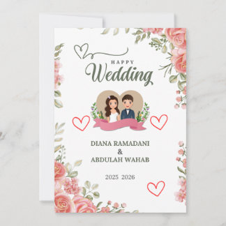  Elegant Happy Wedding Invitation – Celebrate Your