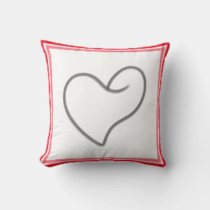 Elegant Heart Shape Design Cushion