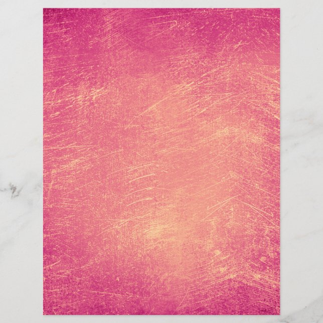 Elegant Hibiscus Raspberry Rose Scratches Texture (Front)