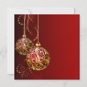 Elegant Holiday - Christmas Invitation