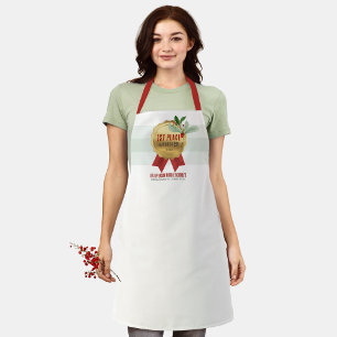 Elegant Holiday Contest Winner Award Prize Apron