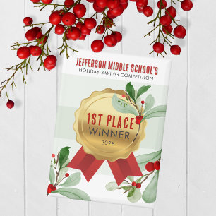 Elegant Holiday Contest Winner Award Prize Magnet