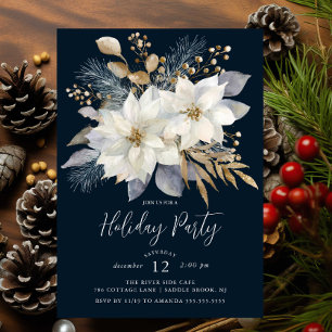Elegant Holiday Party Invitation