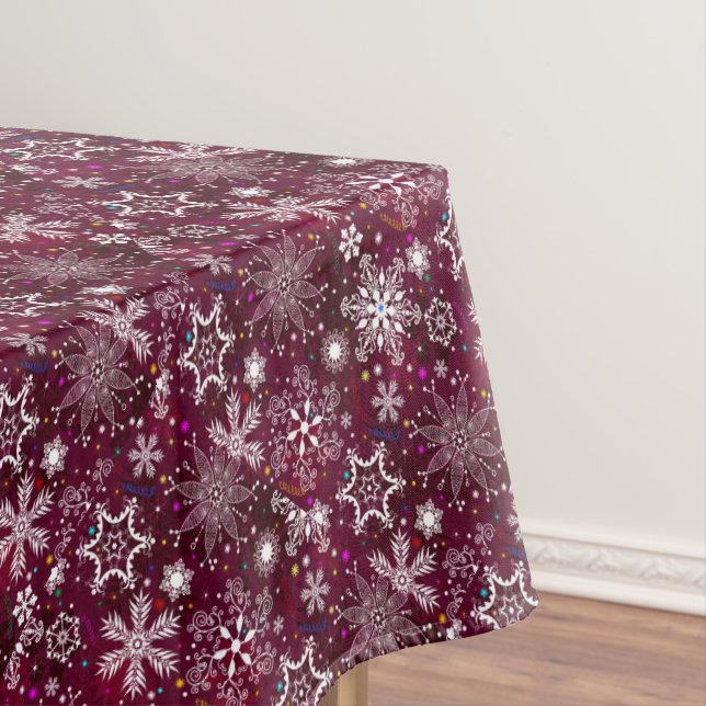 Elegant Holiday Tablecloth (In Situ)