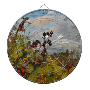 Elegant Holly Christmas, Dartboard
