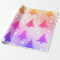 Elegant holographic Christmas tree pattern