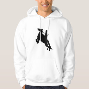 Elegant  Horse Riding Western Cowboy  Hoodie