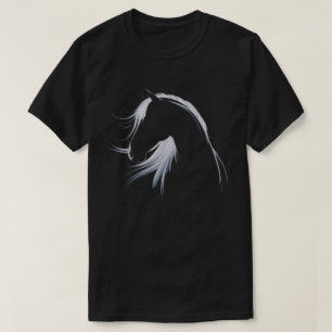 Elegant Horse Silhouette Graphic Art Design for Ho T-Shirt