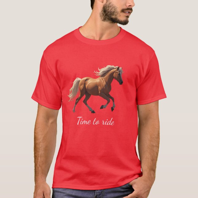 Elegant horse  T-Shirt (Front)