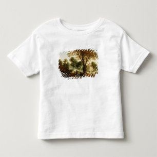 Elegant Horsemen and figures on a path Toddler T-Shirt