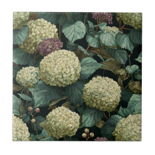 Elegant  Hydrangeas Tiles  For Home Flooring