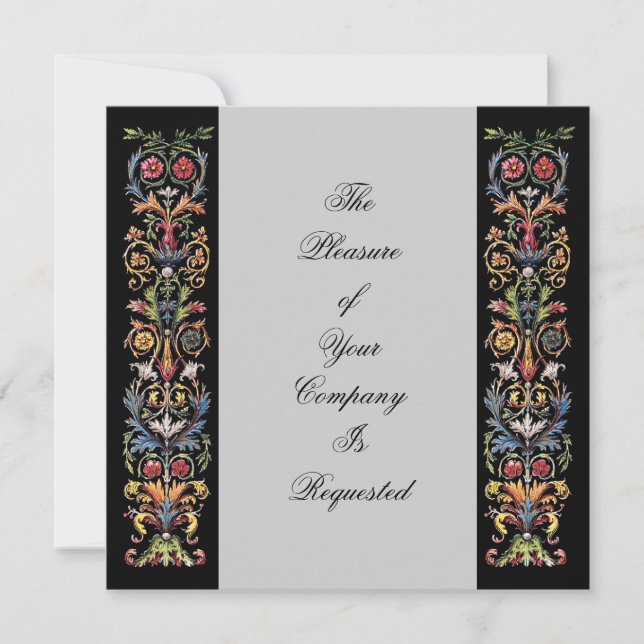 Elegant Illuminated Art Custom Invitations (Front)