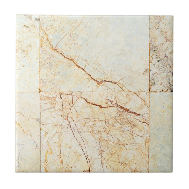 Elegant imitation marble look ceramic tile (Front)