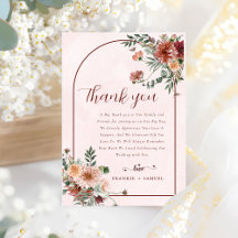 Elegant in Autumn Pink Tones  Wedding