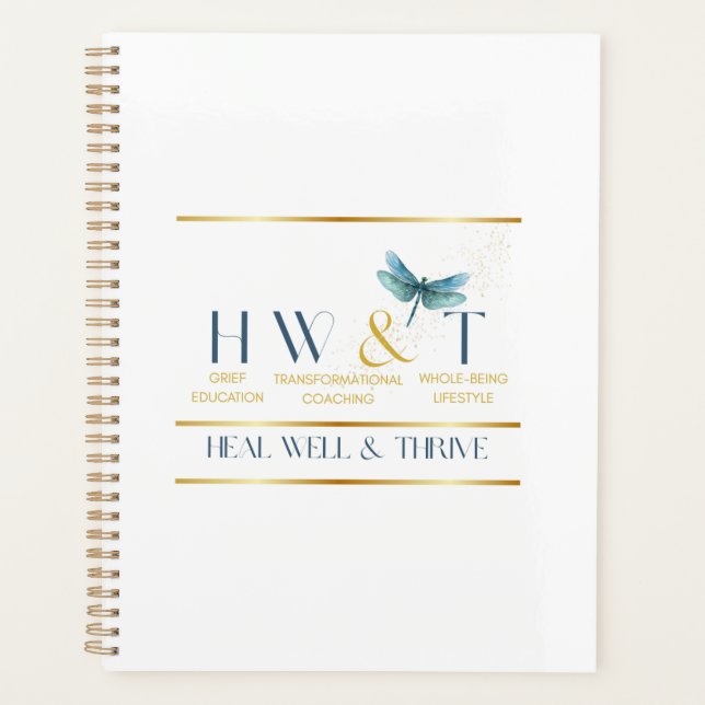 Elegant & Inspirational  Planner (Front)