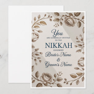 Elegant Invitation 💍 – Customisable & Stylish Des