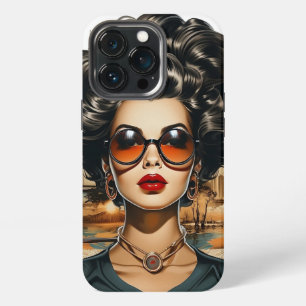Elegant iPhone Cover with Woman Design