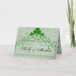 Elegant Irish Note Card
