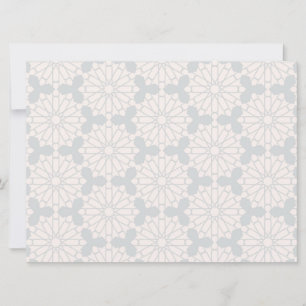 Elegant Islamic Art Design Save The Date