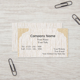 Elegant Islamic-Inspired Business Card