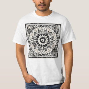Elegant Islamic Tile Pattern: A Masterpiece T-Shirt