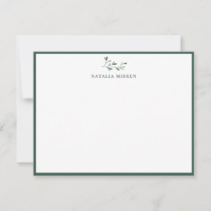 Elegant Island Sea Branch Card